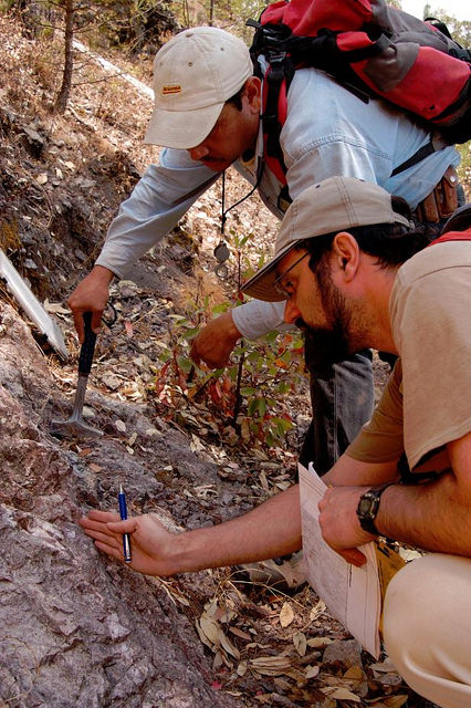 Mapping project in Mexico.