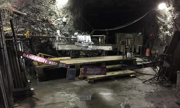 Boart Longyear drilling site