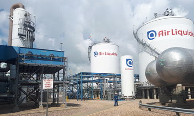 Air Liquide Scotford facility, near Fort Saskatchewan, Alberta, Canada.