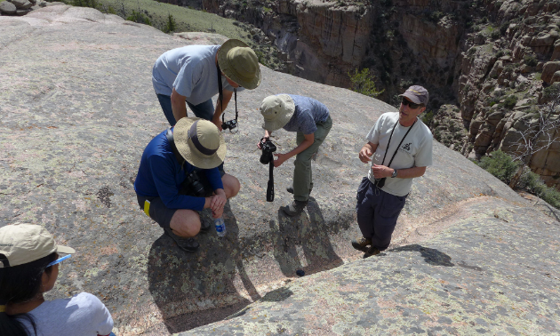 John Thompson's diverse mining career has included teaching in the field in Wyoming.