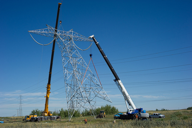 Atco Electric work Brooks - Hanna area.