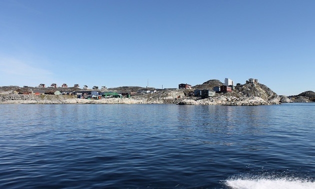 Leaving Nuuk by boat to North American Nickel Exploration Camp. Nuuk is the capital city and head of government for Greenland with a population of approximately 16,000. The boat ride takes approximately 3 -3½ hours one-way to the exploration camp.