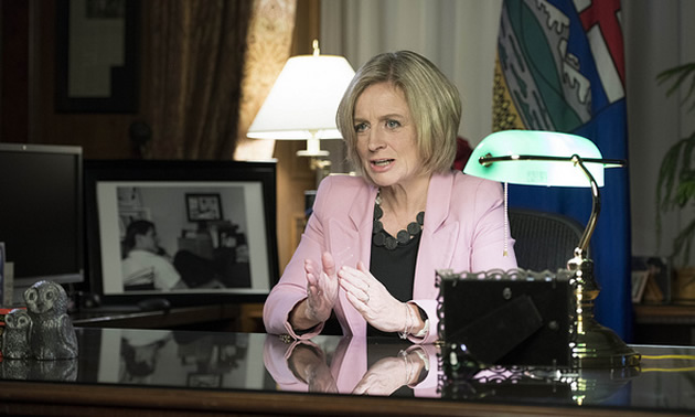 Premier of Alberta Rachel Notley.