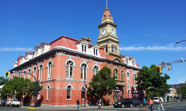 Victoria, B.C. City Hall.