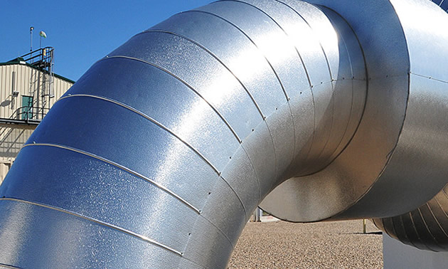 Large pipeline.