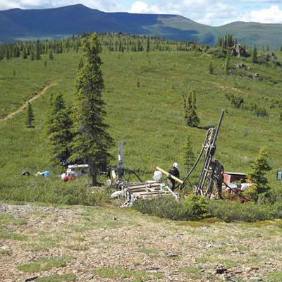 Independence Gold commences drilling on Boulevard, Yukon