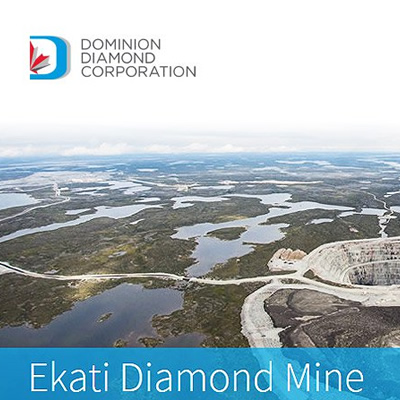 Dominion Diamond Corporation announces trial results, strategies and departure of CFO