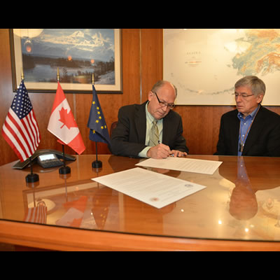 MOU signed by Alaska & B.C. Commitment to protect shared environment
