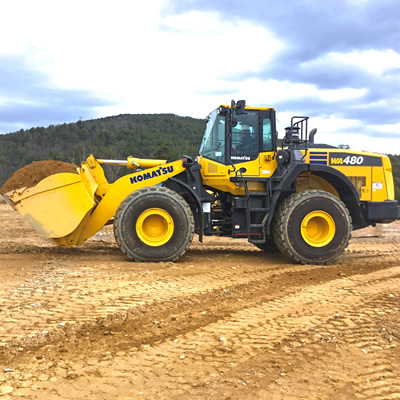 SMS Equipment now selling new Komatsu WA480-8 Wheel Loader