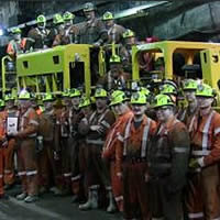 MacLean manufacturing milestone celebrated 3,600 feet underground at Vale, Manitoba Operations