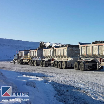 K-Line Trailers begins production of next set of Dual Powered Road Trains