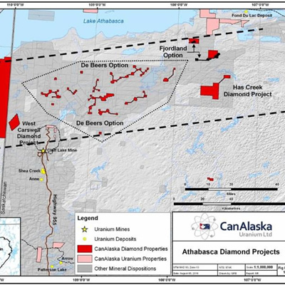 CanAlaska to survey Alberta Kimberlite targets