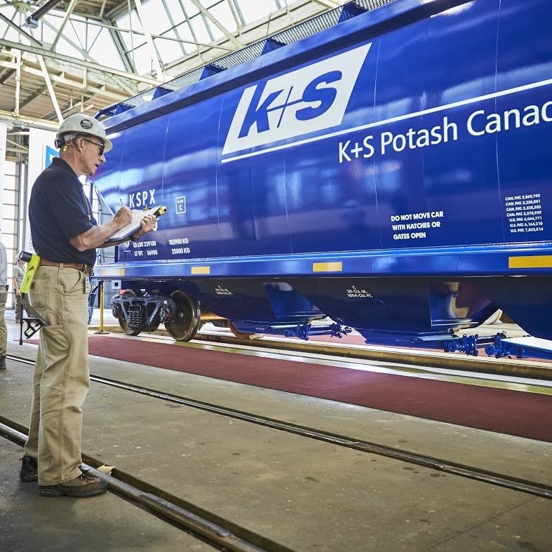 K+S Potash Canada ready to serve North American market as new domestic rail cars are delivered