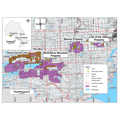 Honey Badger Exploration strategically increases its landholdings in Thunder Bay, Ontario