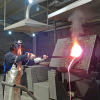 Induction furnaces benefit gold smelting industry