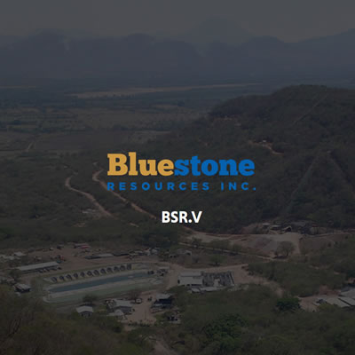 Bluestone Resources announces new President and CEO; equipment purchase from Goldcorp