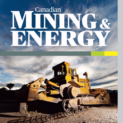 Message from the publisher: Welcome to Canadian Mining & Energy