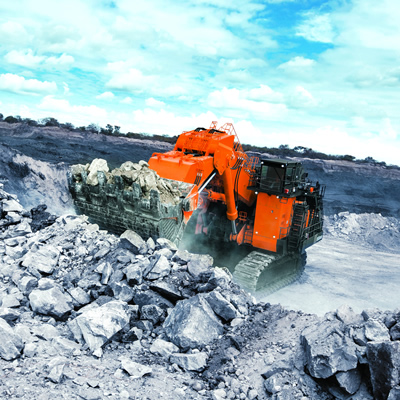 Hitachi introduces five mining electric drive shovels