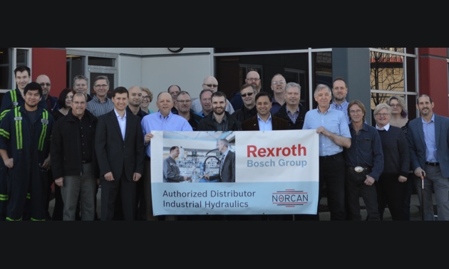 Hydraulic products distribution deal unites Bosch Rexroth and Norcan Fluid Power in Western Canada