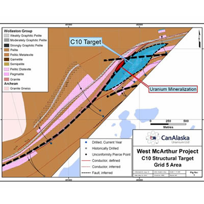 CanAlaska reports summer program for West McArthur Uranium Project