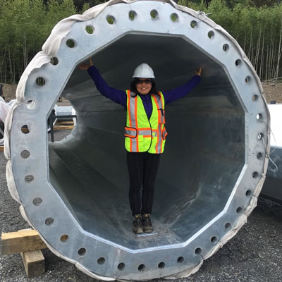 Alicia Du started in international trading