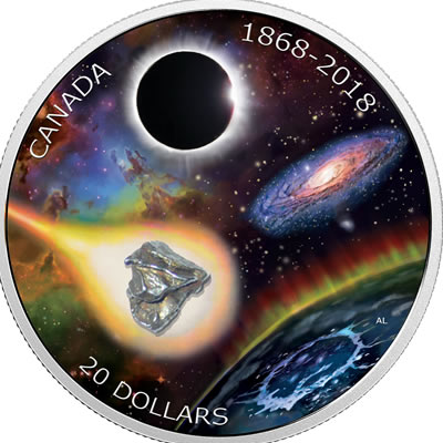 Real meteorite lands on Royal Canadian Mint collector coin