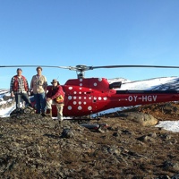Helicopter surveying used at North American Nickel