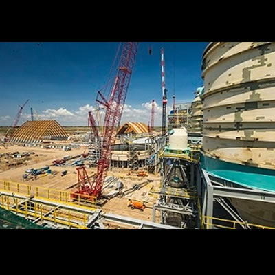 Legacy Potash project 50% complete, 150 more people to be hired.