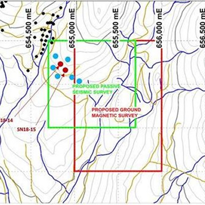 Westhaven commences ground geophysics on its Shovelnose Gold property