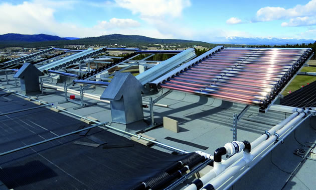 College of the Rockies’ residence going solar