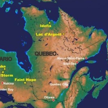 Northern Shield Identifies Extensive Cu Mineralization From Sampling at its Huckleberry Project
