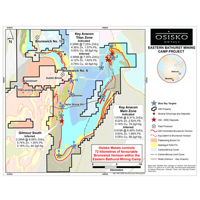New geological analysis of the Brunswick Camp generates Greenfield Exploration Targets