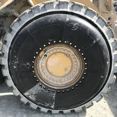Sidewall protection for OTR tires keeps mining operations running