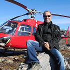 A Vancouver miner hunts red rocks in Greenland